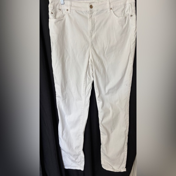 Chico’s White Jegging Women’s Size 2.5 Casual Soft - Picture 4 of 10